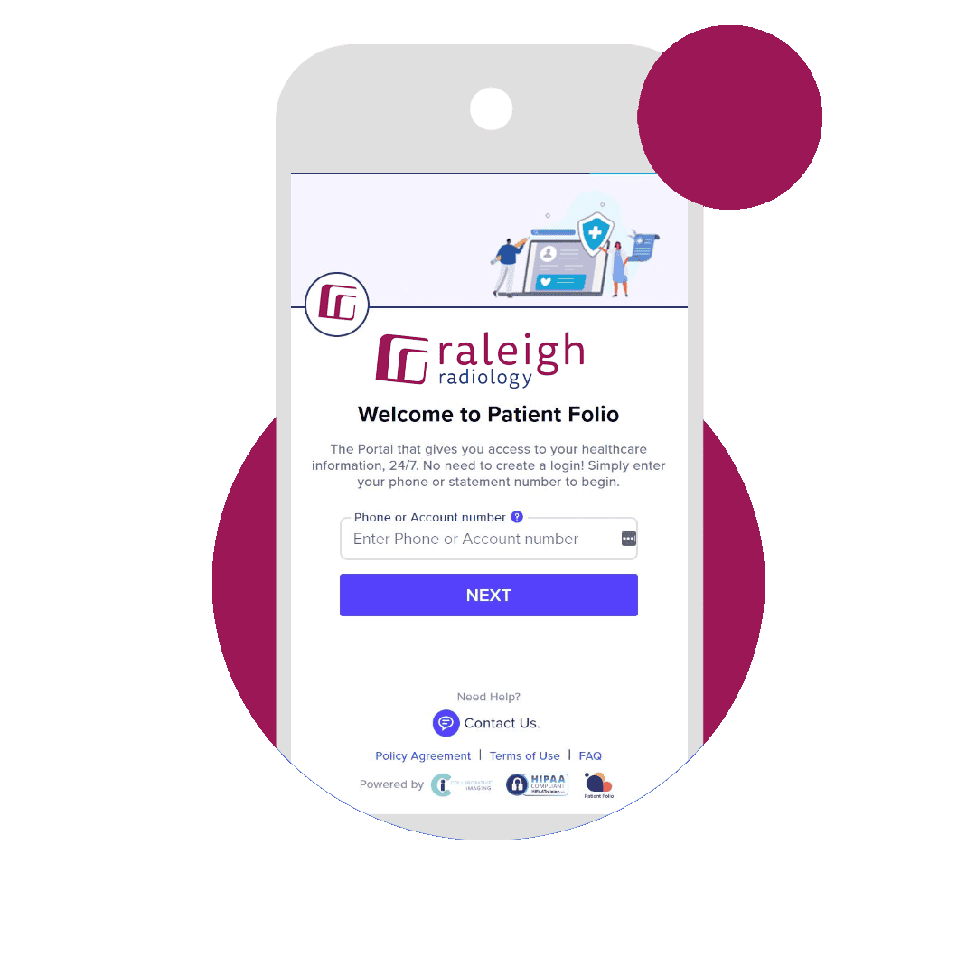 RaleighRad-PatientFolio-mobile Raleigh Radiology Patient Folio Mobile